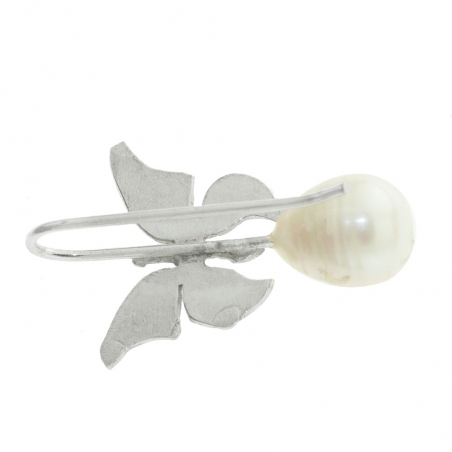 Pendientes mariposa & perla