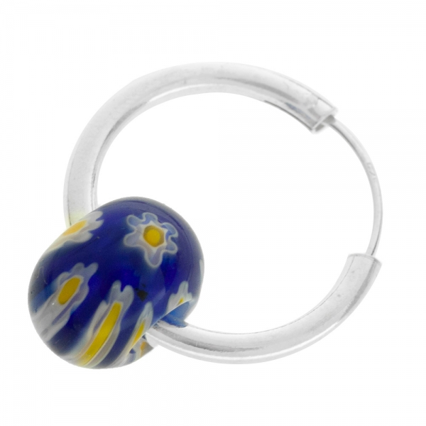 Aros con donut de Murano