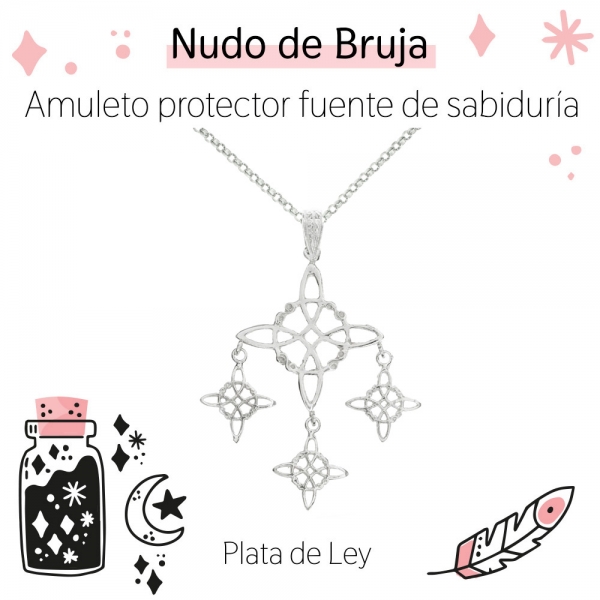 Amuleto 4 Nudo de Bruja