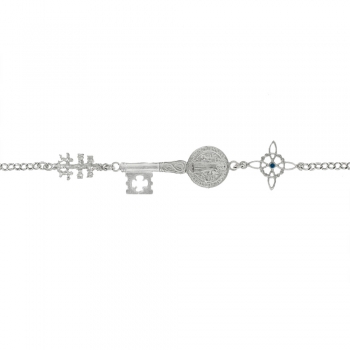 Pulsera triple amuleto 2