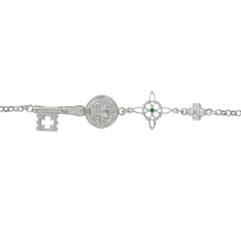 Pulsera triple amuleto 2