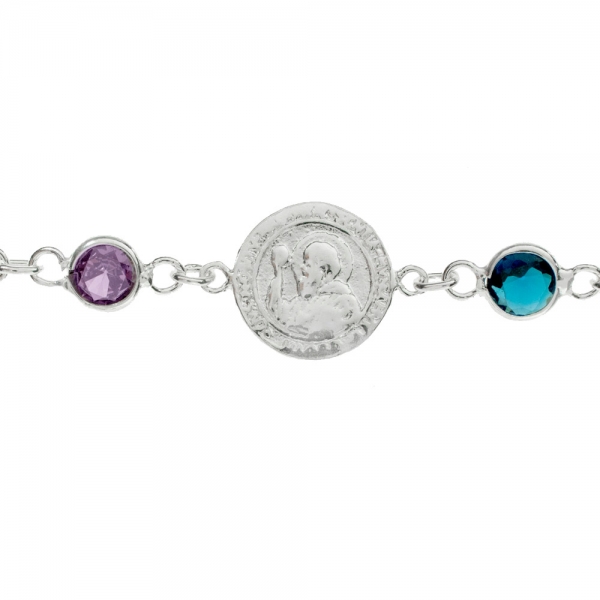 Pulsera San Benito de cristal