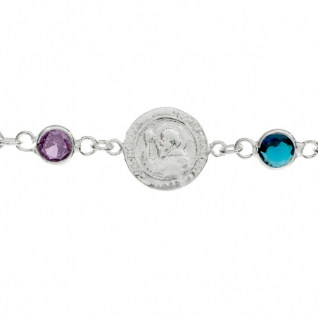 Pulsera San Benito de cristal