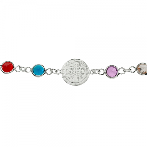 Pulsera San Benito de cristal