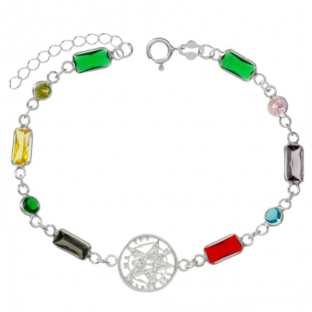 Pulsera Tetragrámaton de cristal
