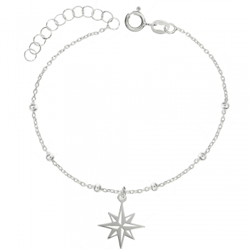 Pulsera rosa de los vientos