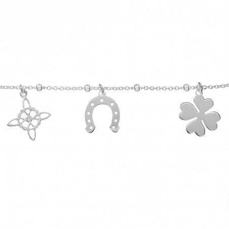 Pulsera símbolos de la Suerte