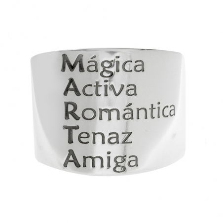 Anillo "Juego de palabras"