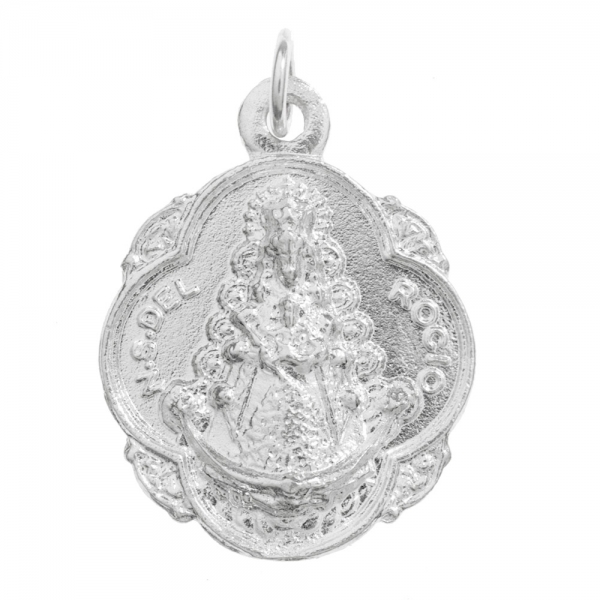 Medalla Virgen del Rocío Plata de Ley