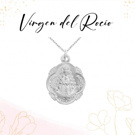 Medalla Virgen del Rocío Plata de Ley