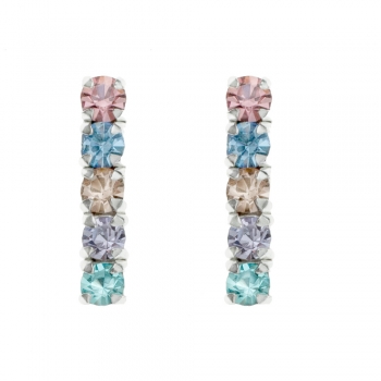 Pendientes 5 circonitas