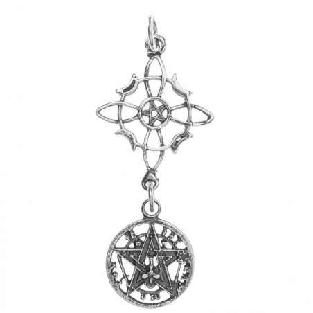 Amuleto Nudo de Bruja & Tetragrámaton