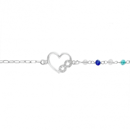 Pulsera Corazón & Infinito