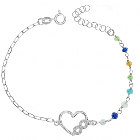 Pulsera Corazón & Infinito