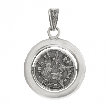 Colgante giratorio combinando dos protecciones