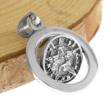 Colgante giratorio combinando dos protecciones