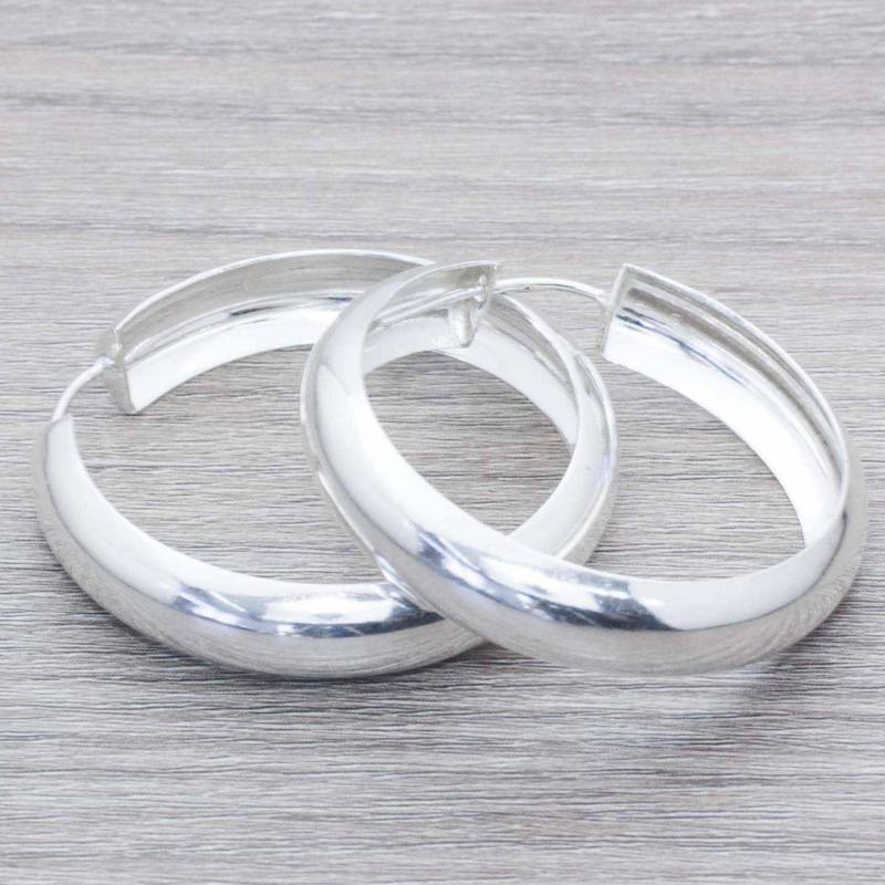 Aros anchos media caña