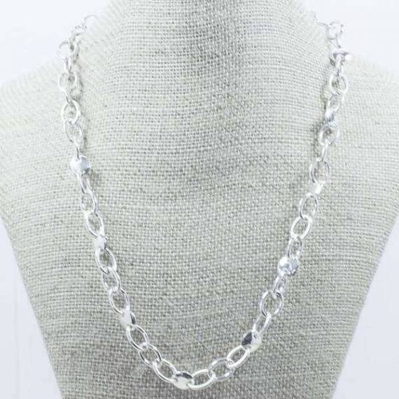 Collar calabrote Plata de Ley
