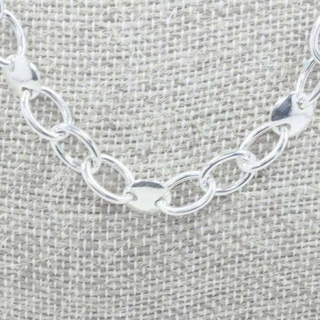 Collar calabrote Plata de Ley