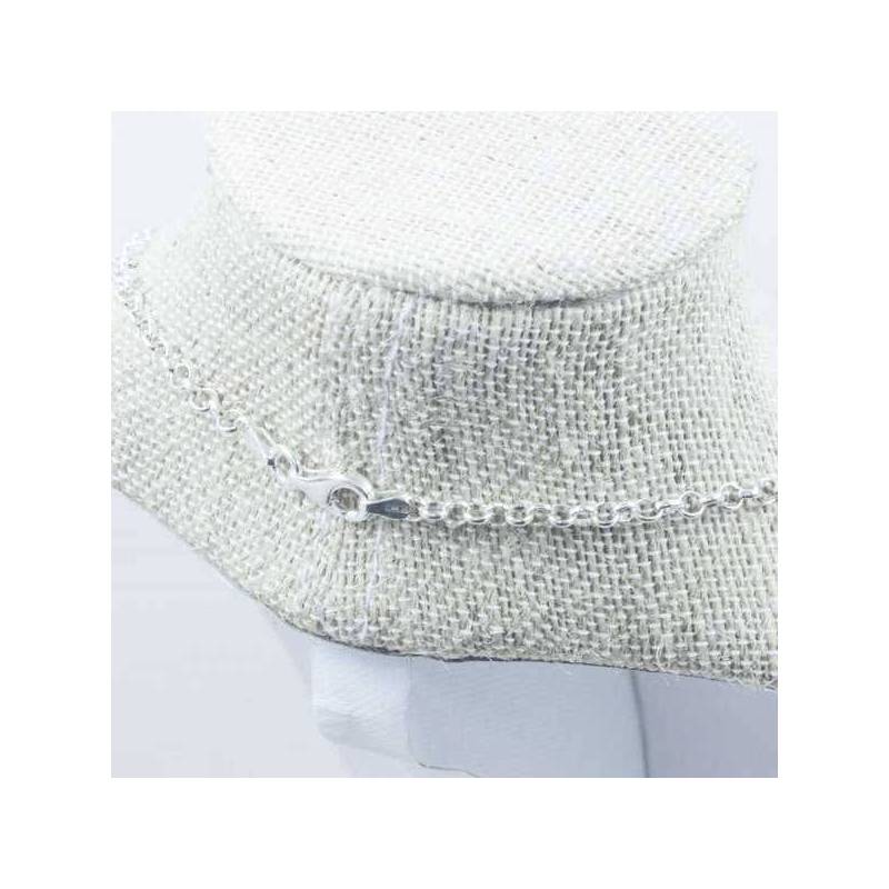 Collar flor Plata de Ley