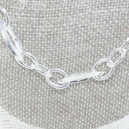 Collar macizo Plata de Ley