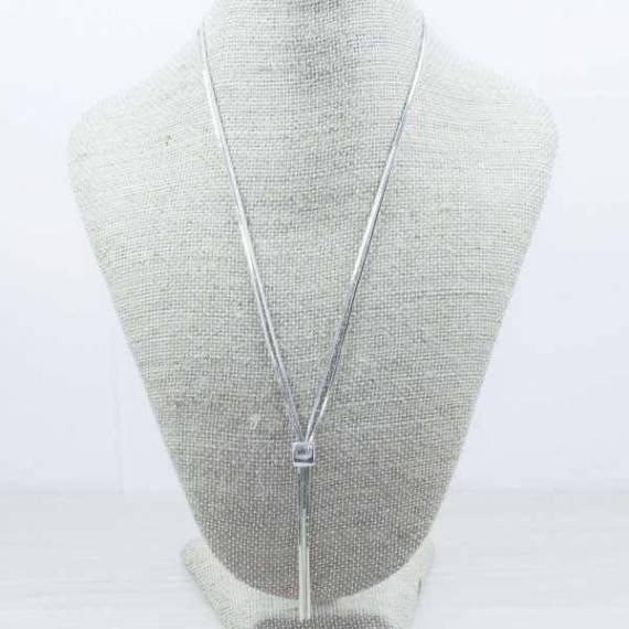 Collar dos vueltas Plata de Ley