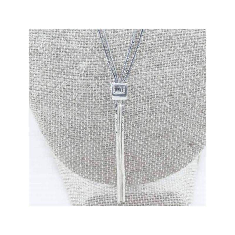 Collar dos vueltas Plata de Ley