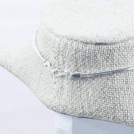 Collar dos vueltas Plata de Ley