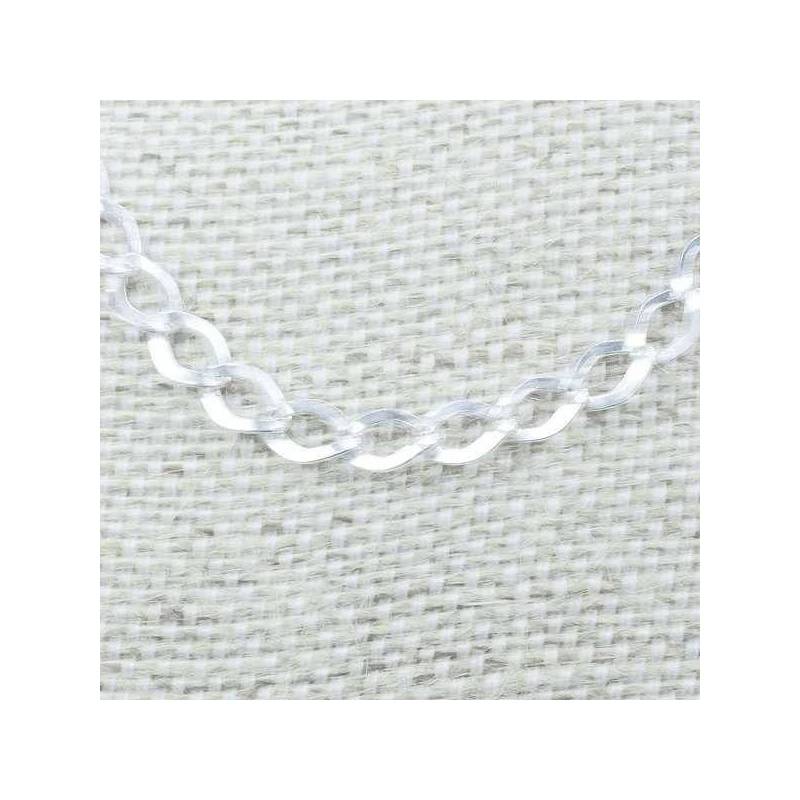 Collar eslabón grumet Plata de Ley