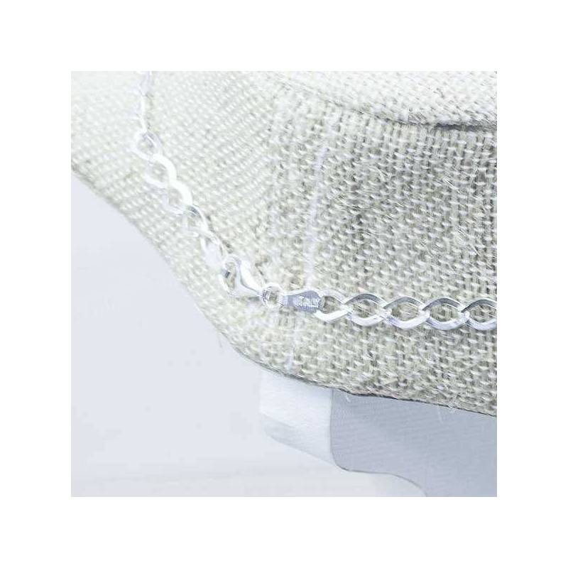 Collar eslabón grumet Plata de Ley