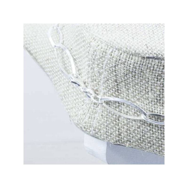 Collar gran eslabón oval Plata de Ley