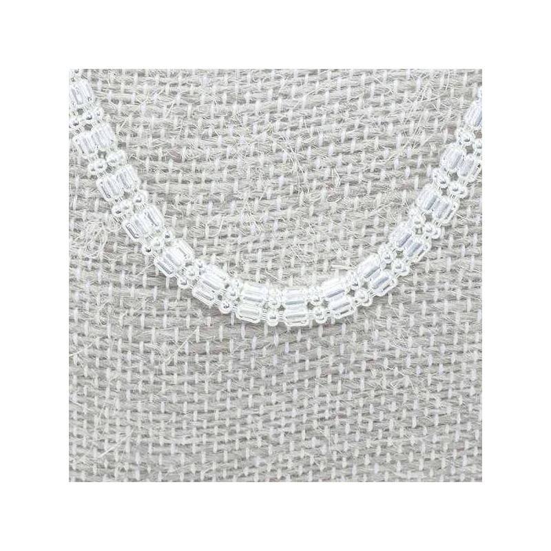 Collar 6 hileras Plata de Ley