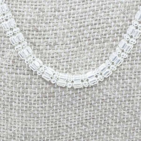 Collar 6 hileras Plata de Ley
